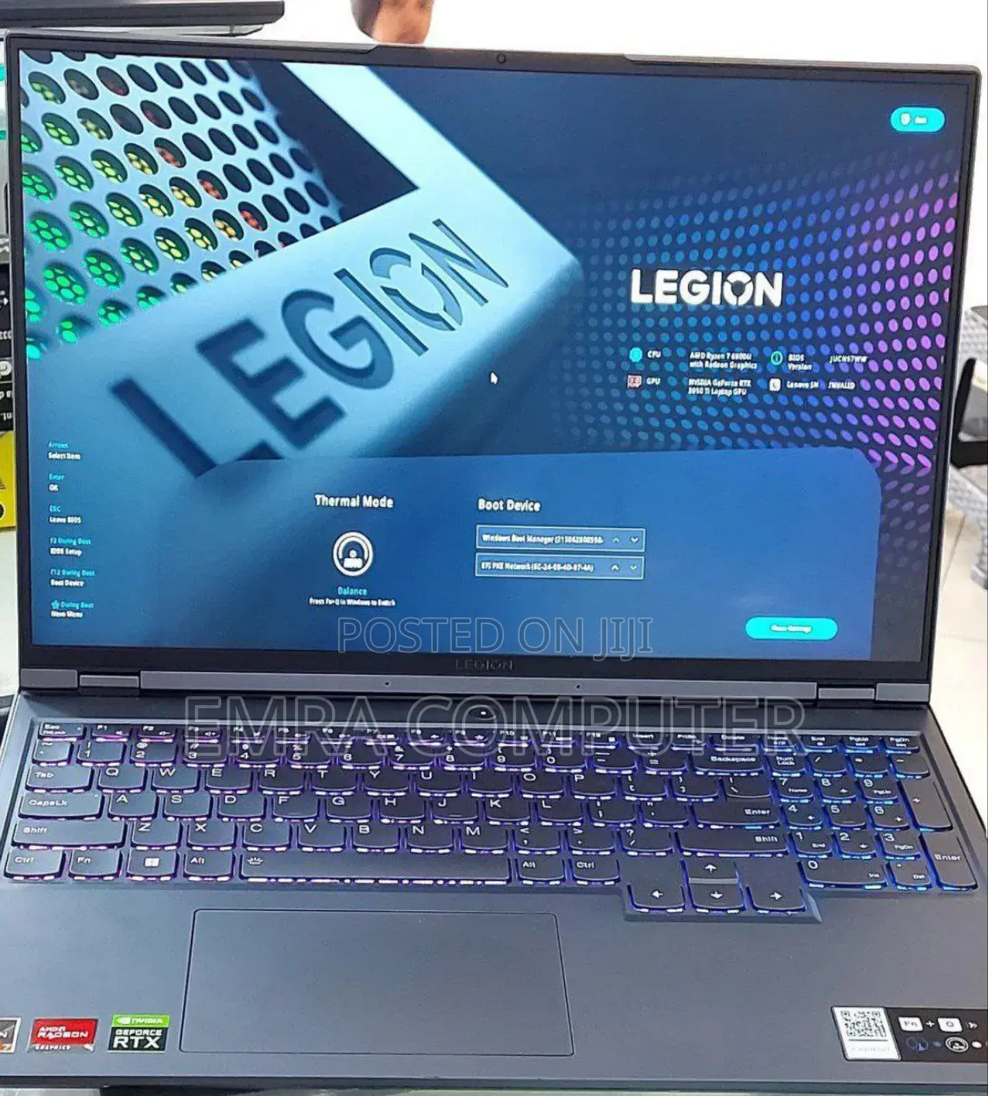 New Laptop Lenovo Legion 5 16GB AMD Ryzen 7 SSD 512GB