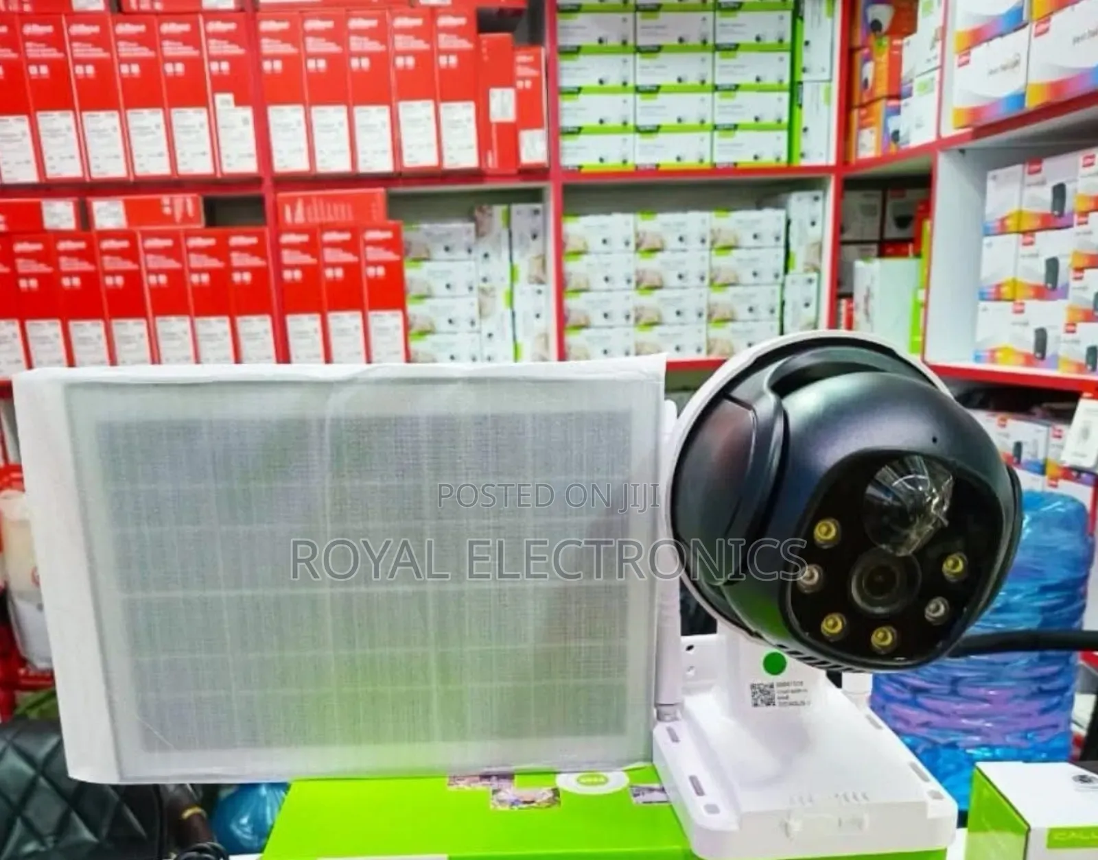 Sim Card የሚቀበል በsolar የሚሰራ PTZ Outdoor CCTV Camera