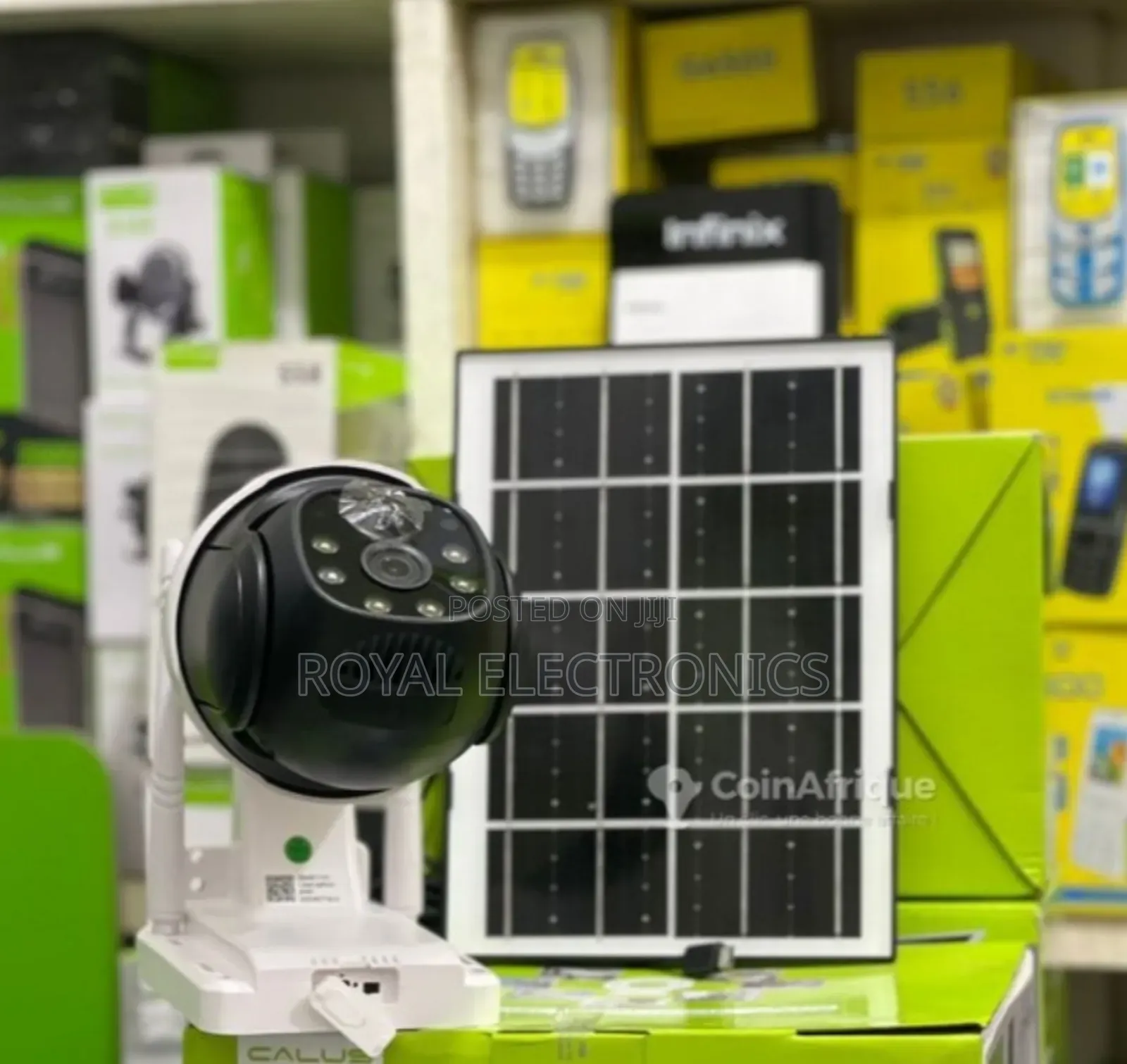 ሲም ካርድ የሚቀበል ሶላር የሆነ Battery እስከ 60 ቀን የሚቆይ CCTV Camera