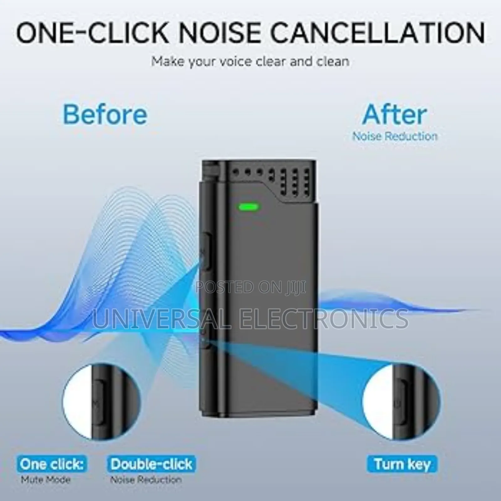 አዲስ Wireless Mic | 2.4ghz Stable Signal With Fast Pairing!