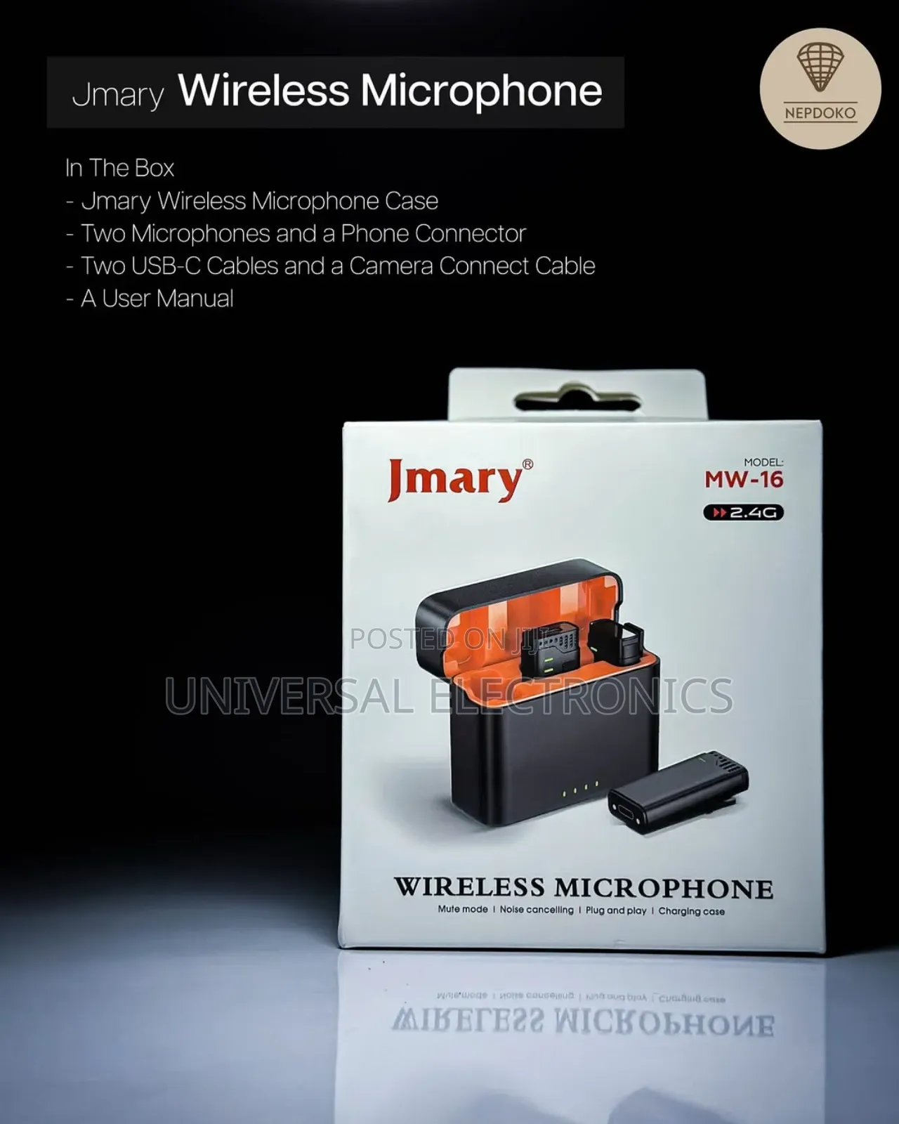 Ultra-compact And Pocket-friendly Mic Set – Easy To Carry!