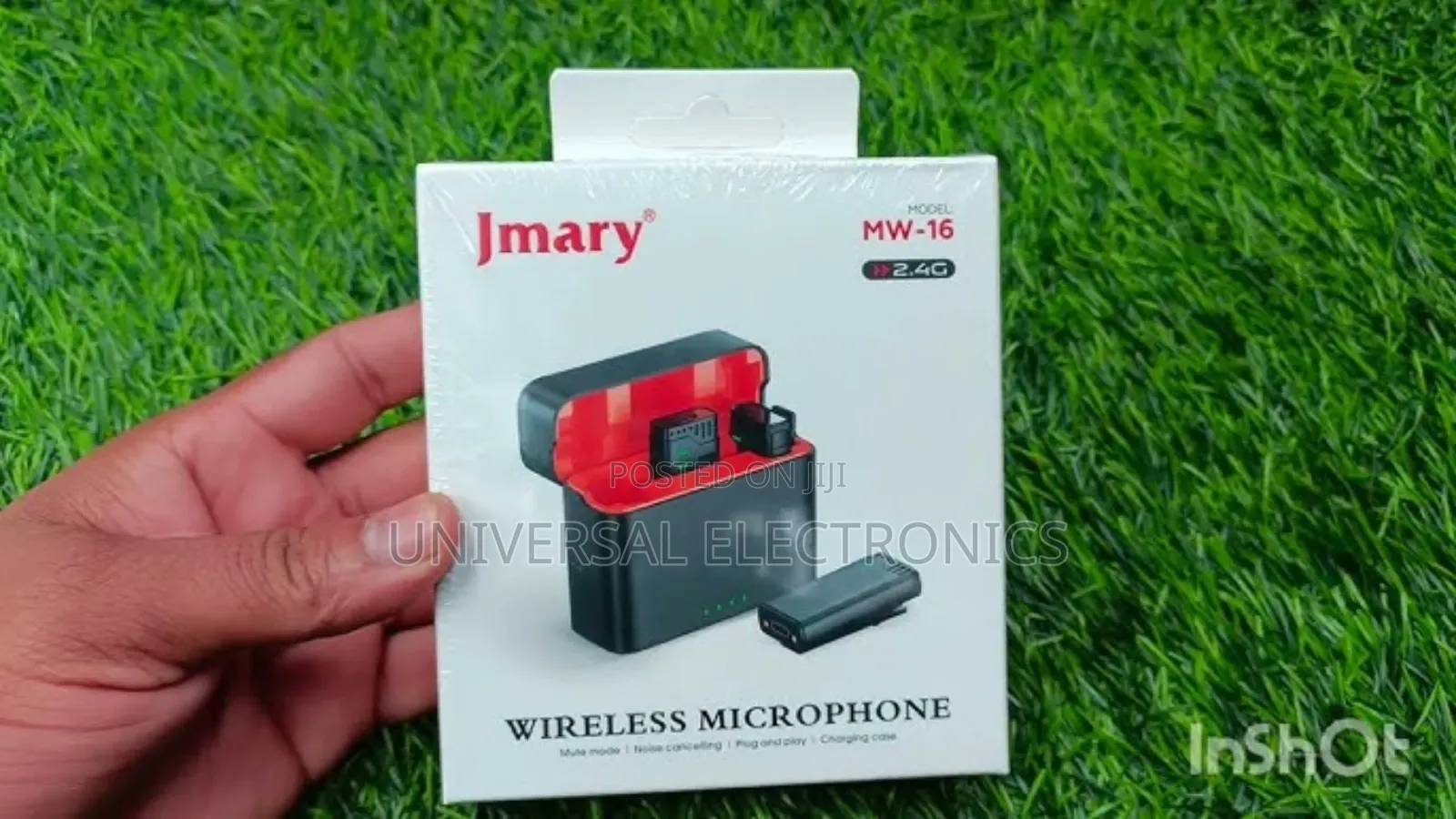 Proffessional Jmary - Plug Play Mic for Phones and Cameras