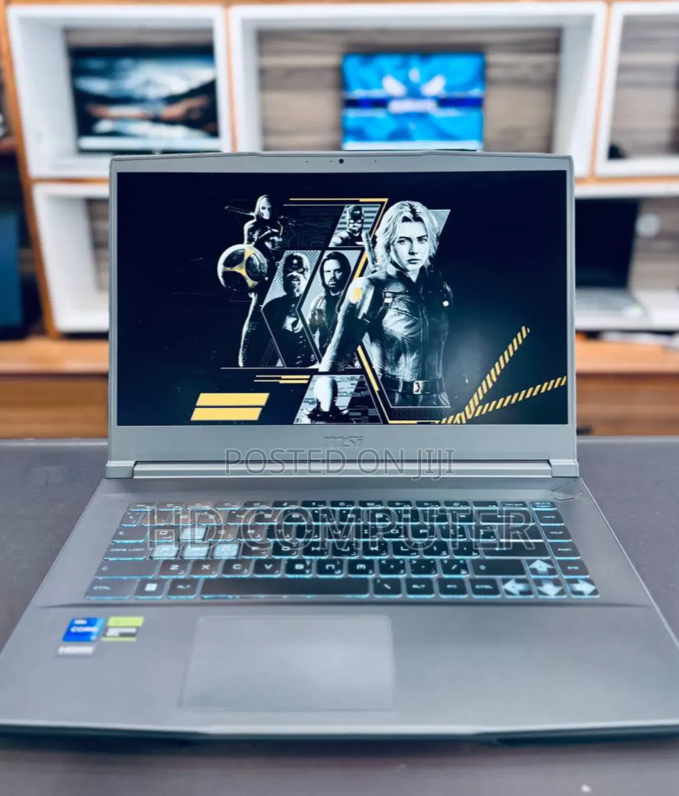 New Laptop MSI GF63 16GB Intel Core I7 SSD 1T