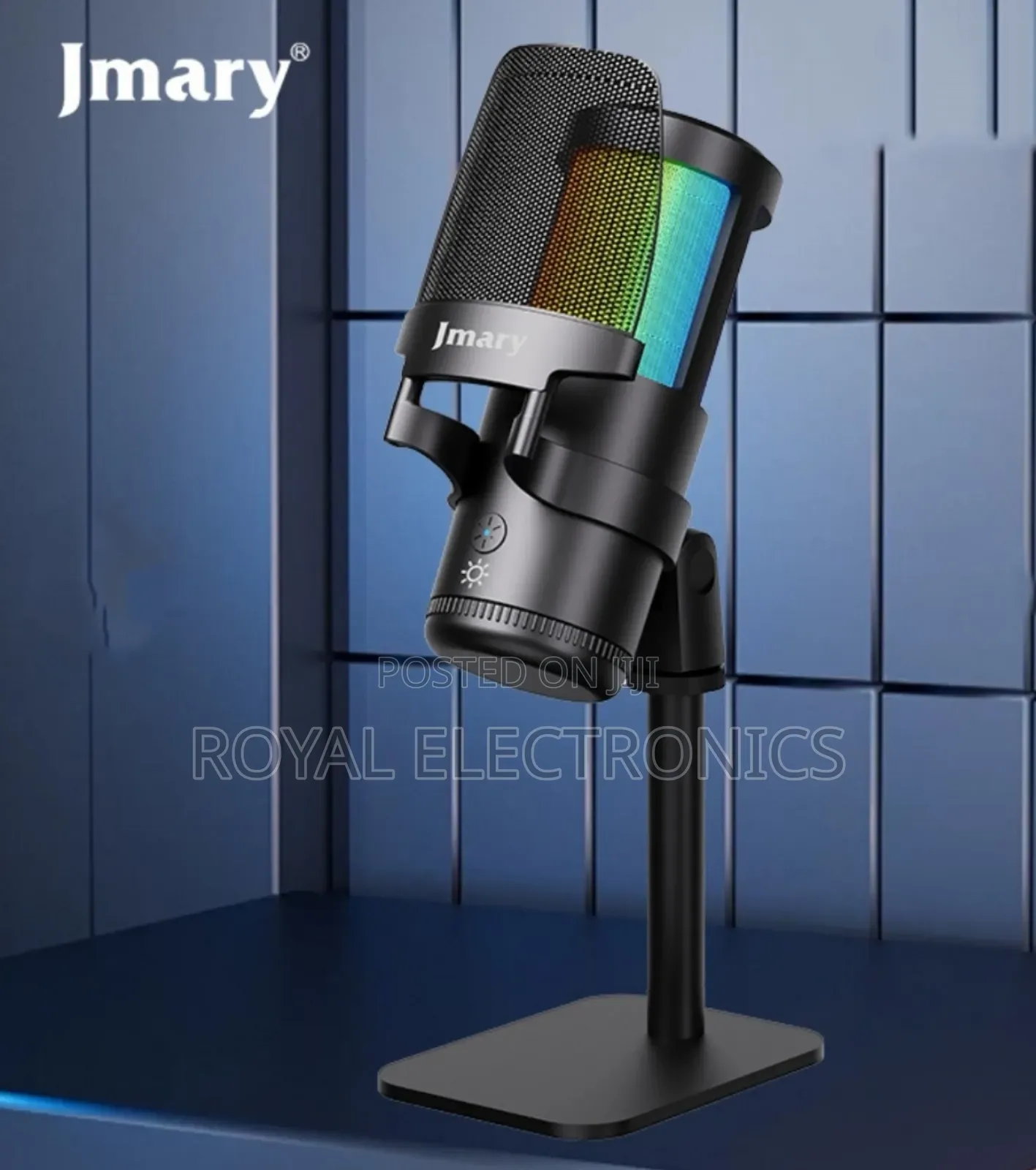 Jmary Podcaste Microphone With Active Noise Cancellation