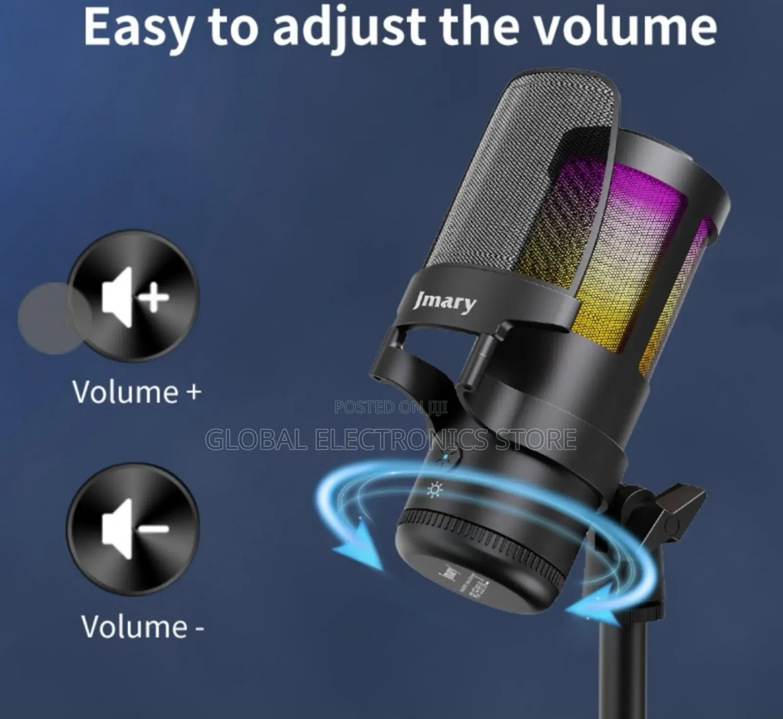 Original Jmary Studio Podcaste Microphone (Phone Computer)