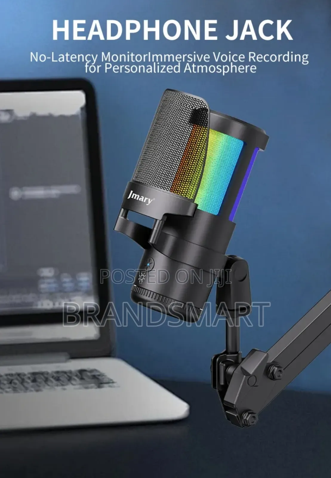 Original Jmary No Latency Cardiod Studio Podcaste Microphone