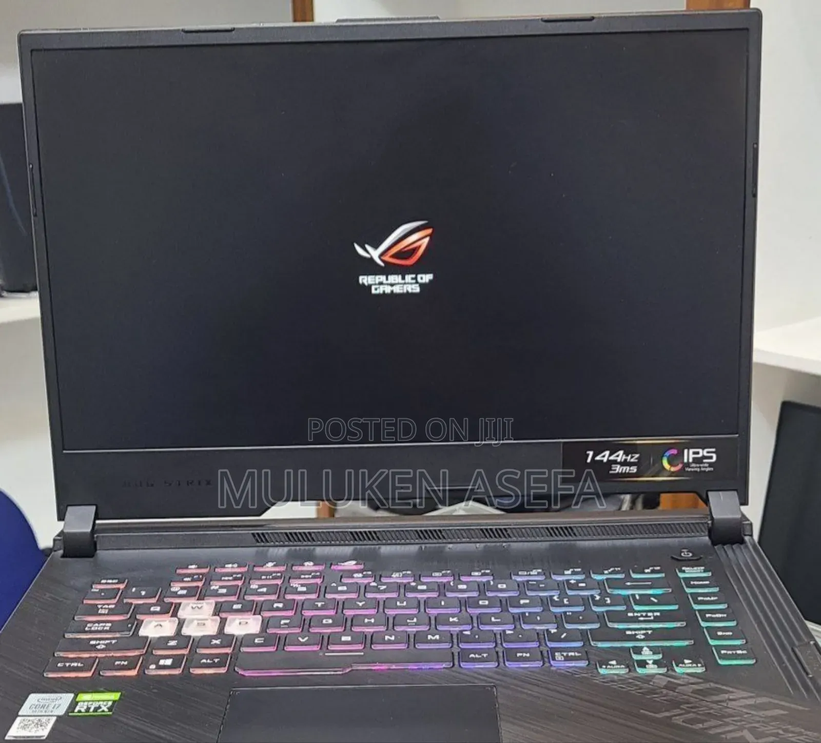 New Laptop Asus ROG Strix G15 16GB Intel Core I7 SSD 1T