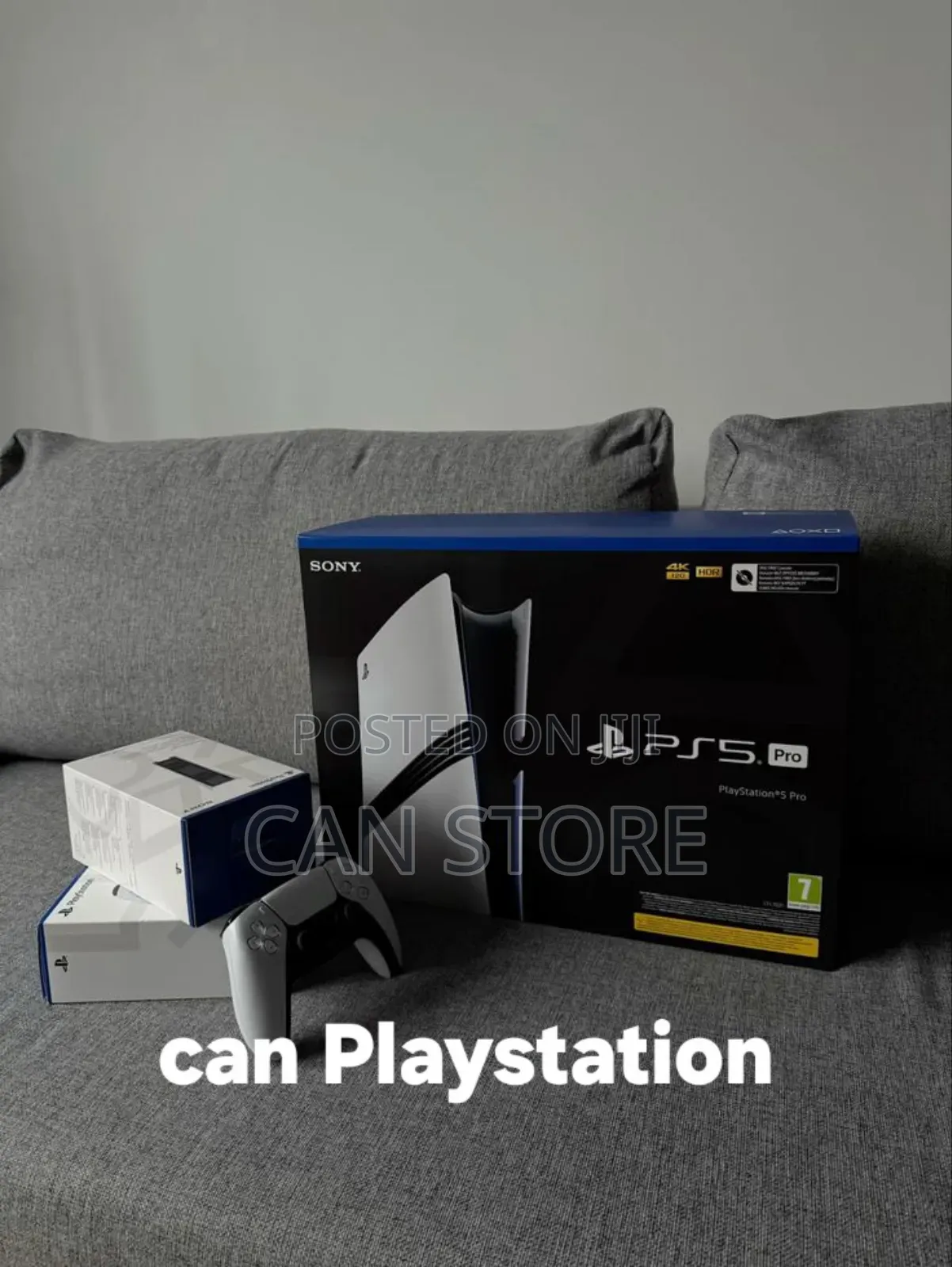 Playstation 5pro 1 Original Joystick ከ ሙሉ ዋስታና ጋር