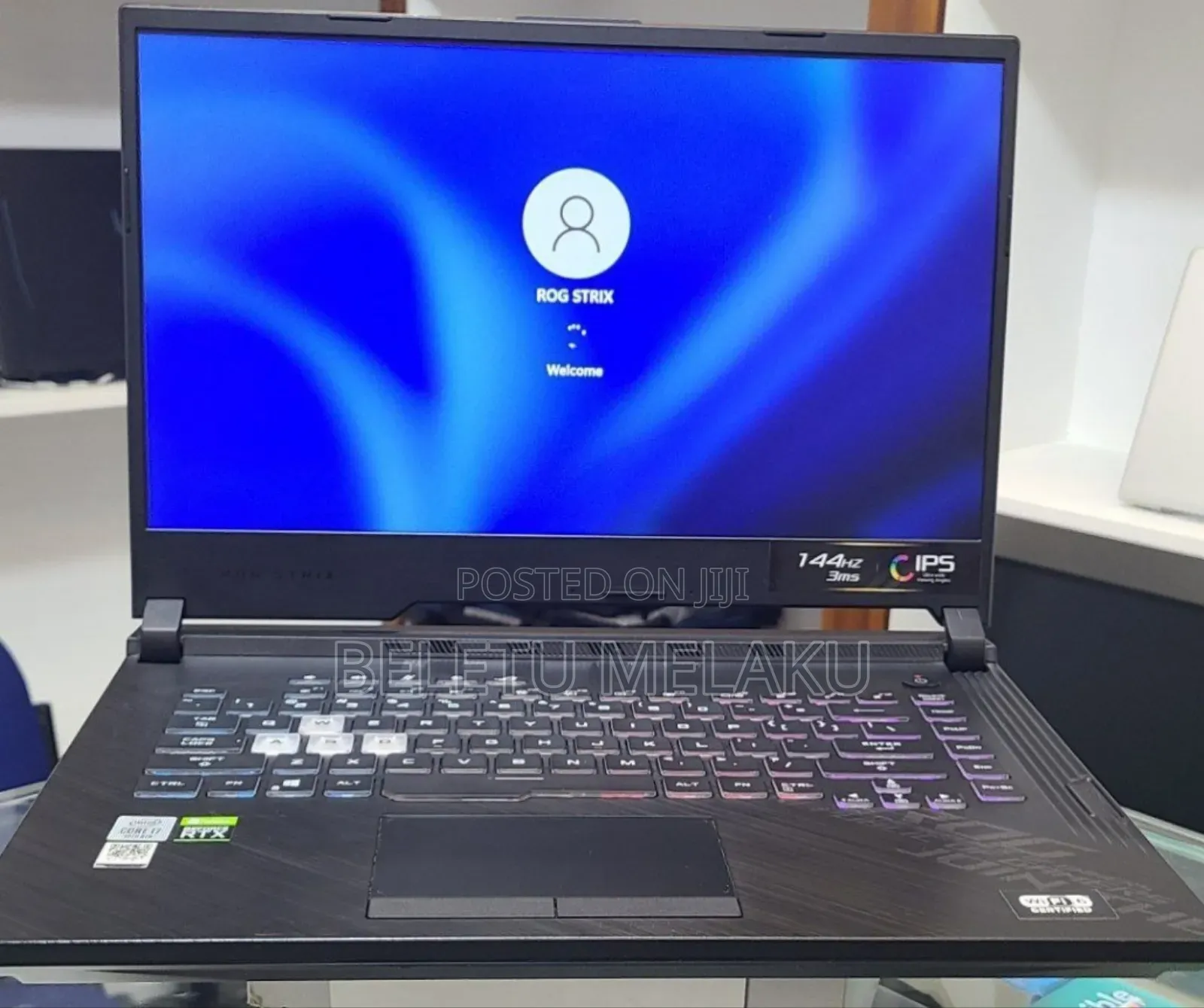 New Laptop Asus ROG Strix G15 16GB Intel Core I7 SSD 1T