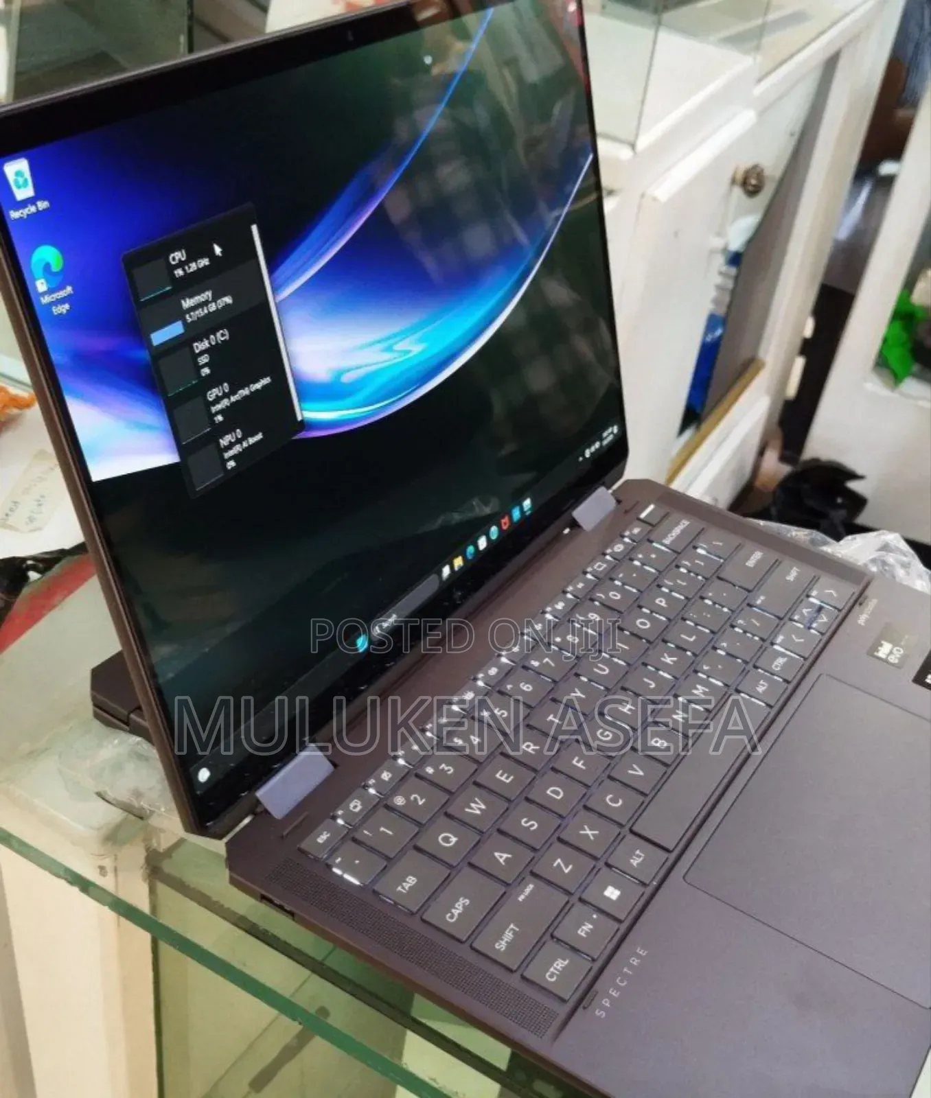 New Laptop HP Spectra 13 16GB Intel Core Ultra 7 SSD 1T