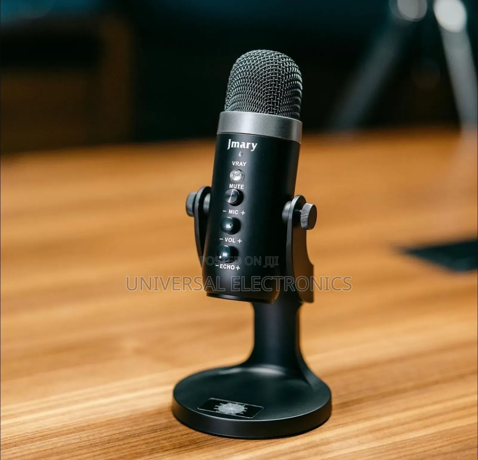 Mic With Headphone Monitoring Mute Button – Usb Powered