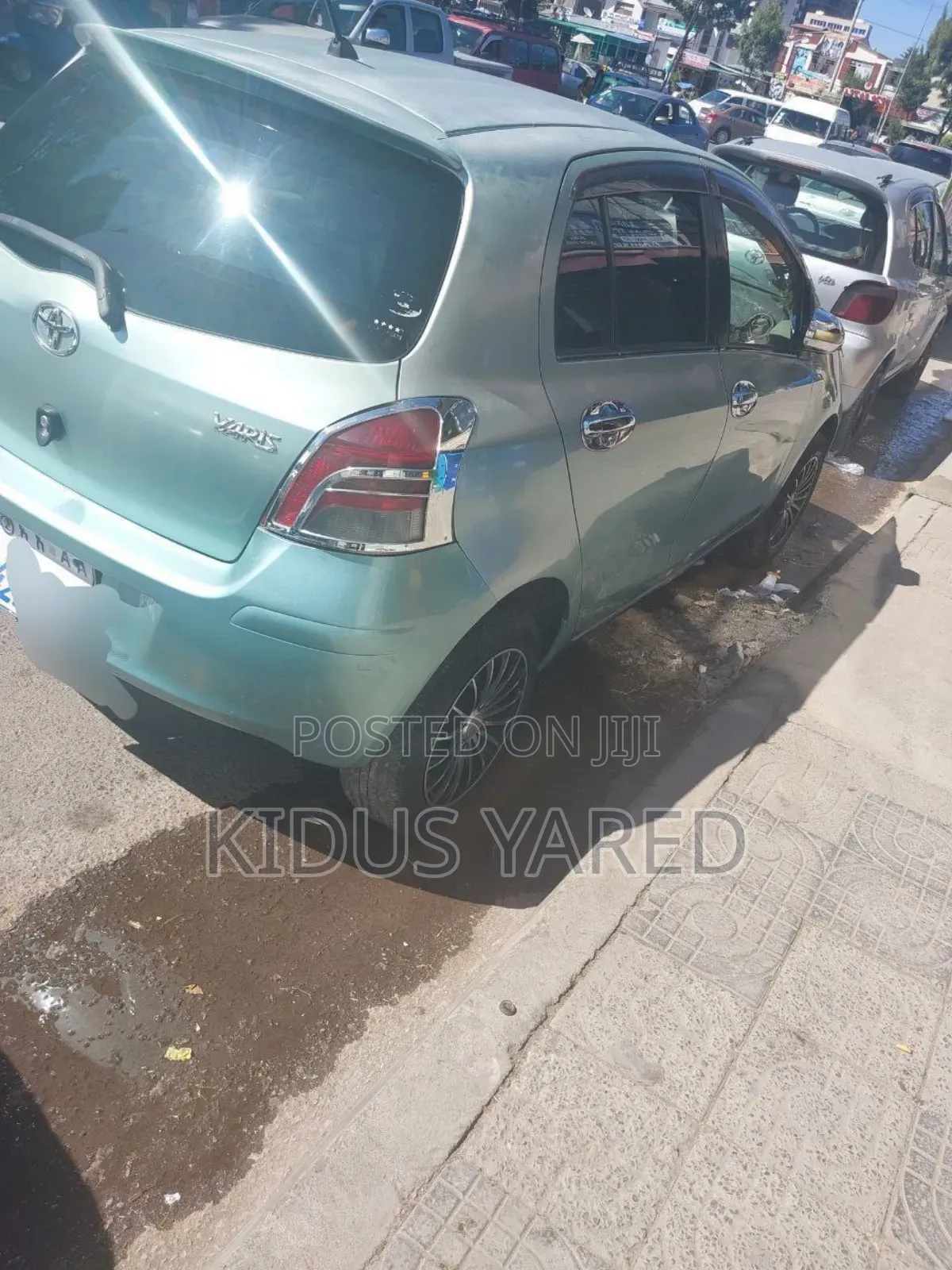 Toyota Yaris 2008 Green