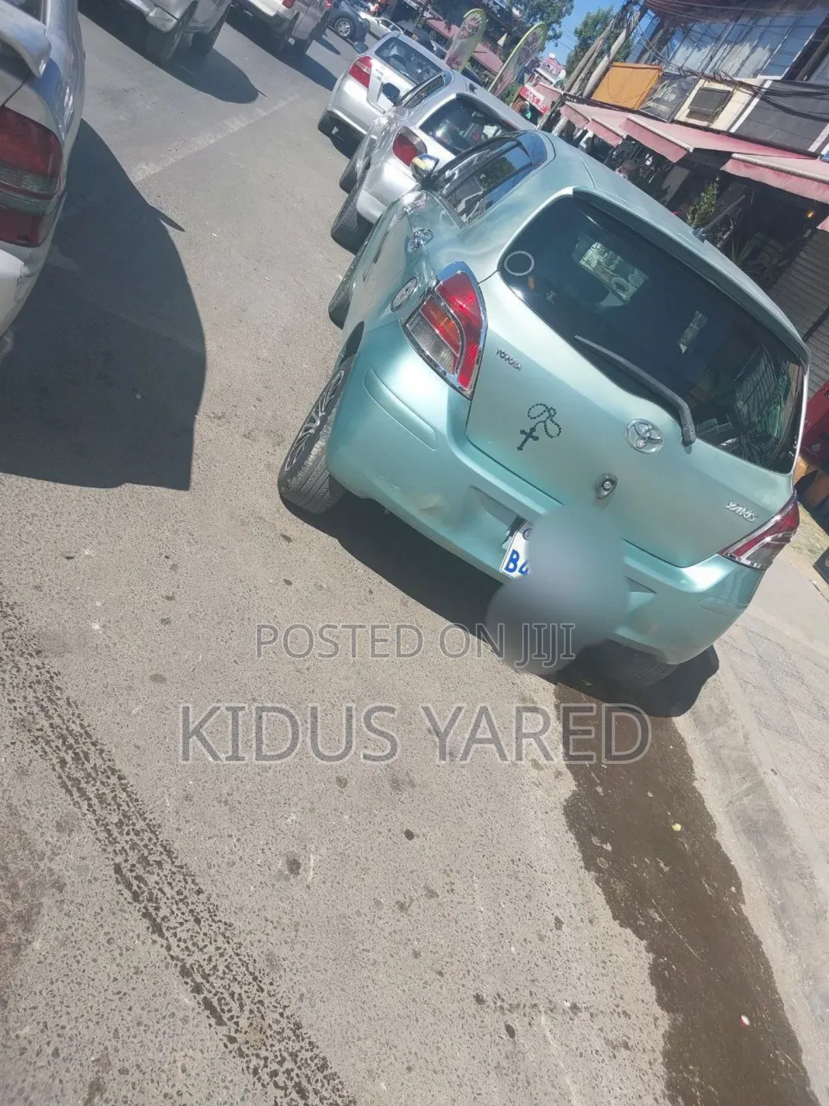 Toyota Yaris 2008 Green