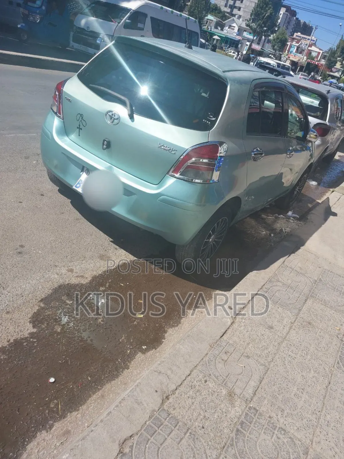 Toyota Yaris 2008 Green