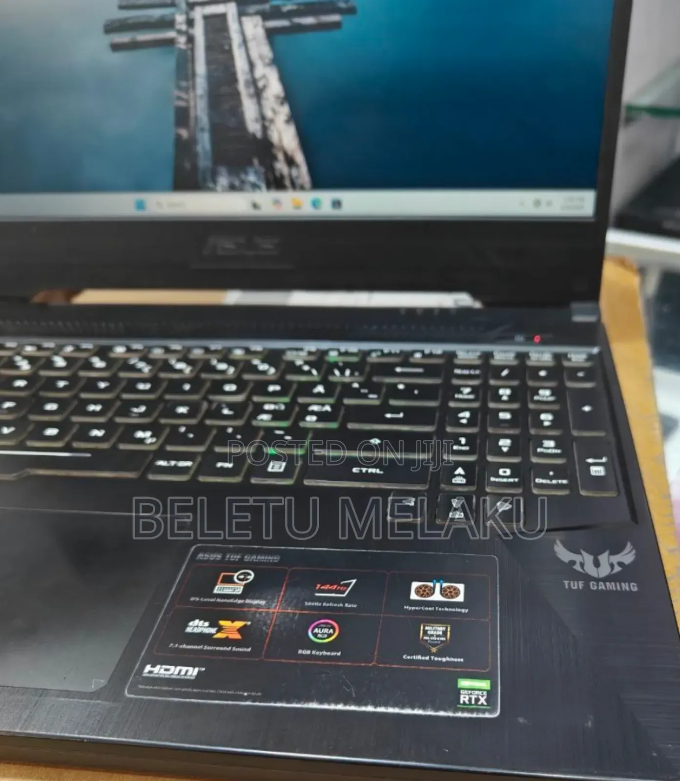 New Laptop Asus TUF Gaming A15 16GB AMD Ryzen 5 SSD 512GB