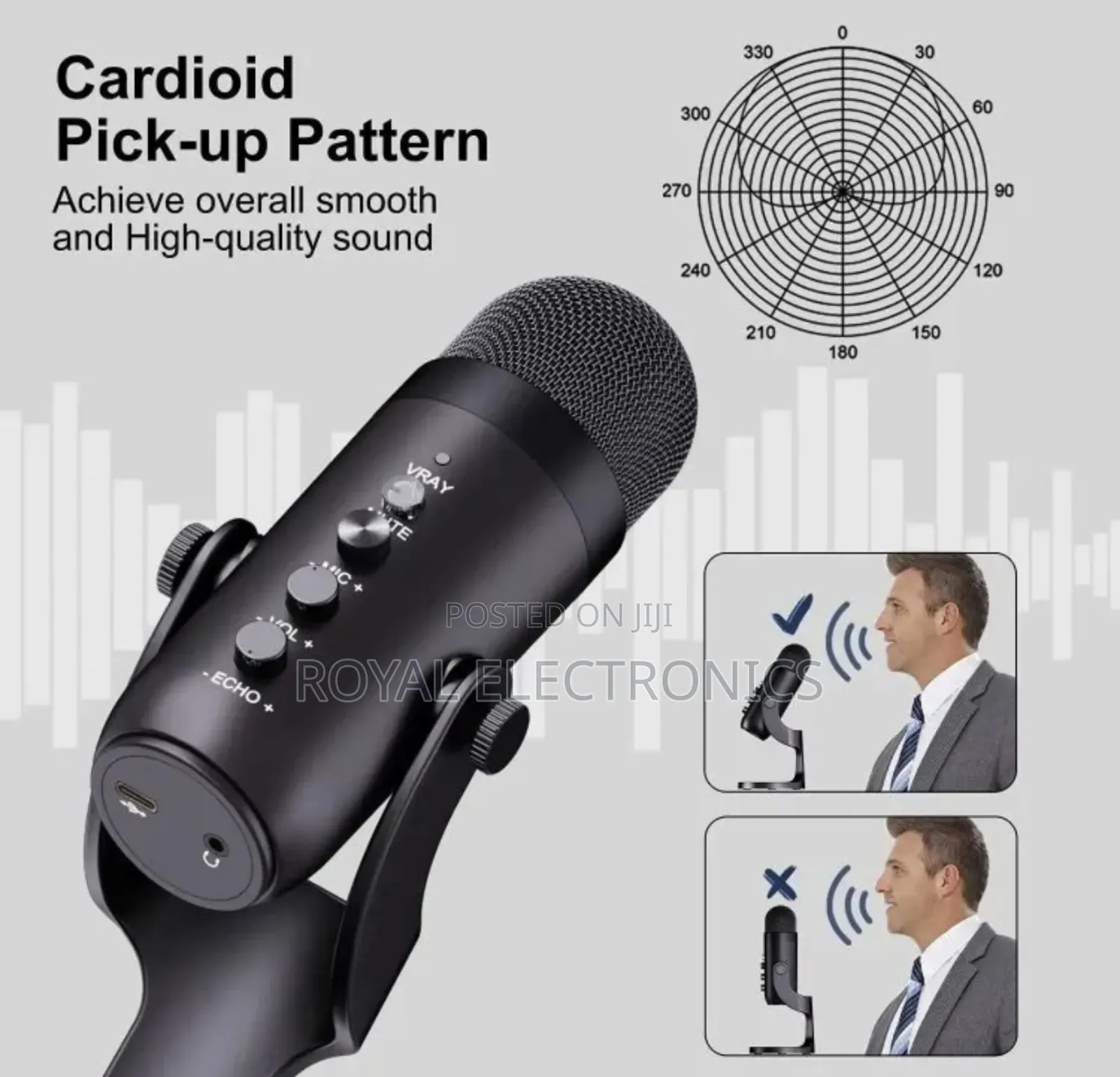 Original Jmary Usb Condenser Microphone