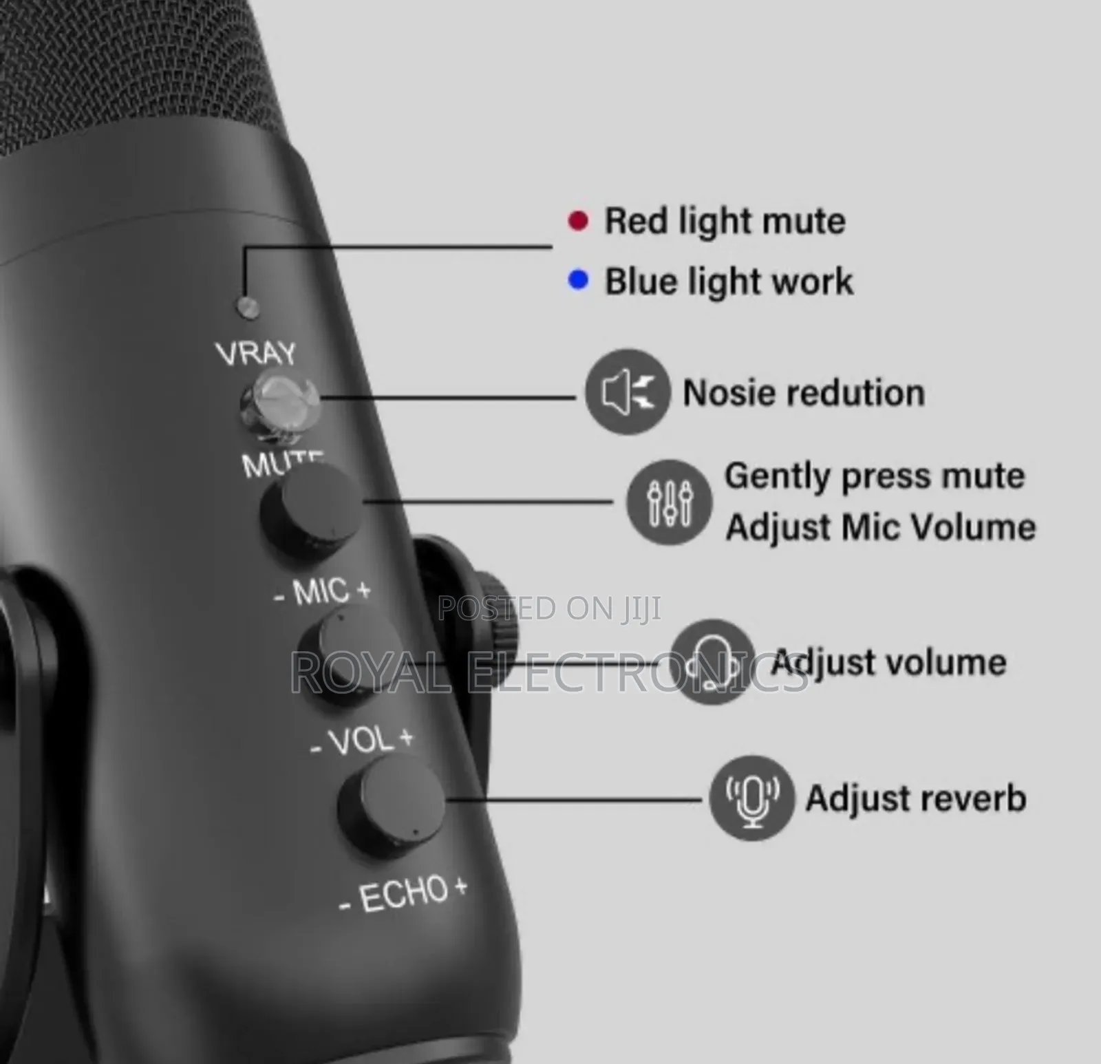 Original Jmary Usb Condenser Microphone (Limited Stock)