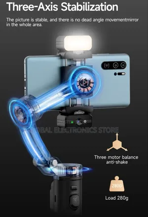 Photo - Intellegent Ai Face Tracking 3-Axis Gimbal Stabilizer