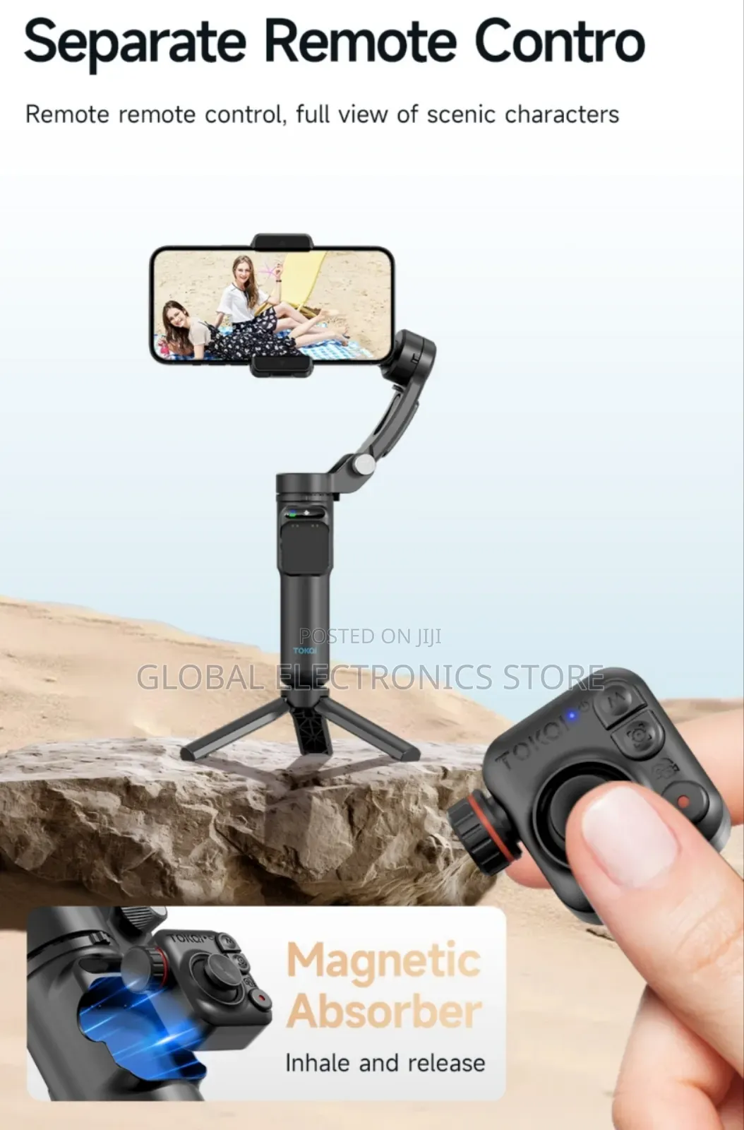 Intellegent Ai Face Tracking 3-Axis Gimbal Stabilizer