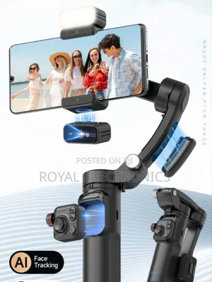 Ai Stabilization Ai Face Tracking 3 Axis Gimbal Microphone