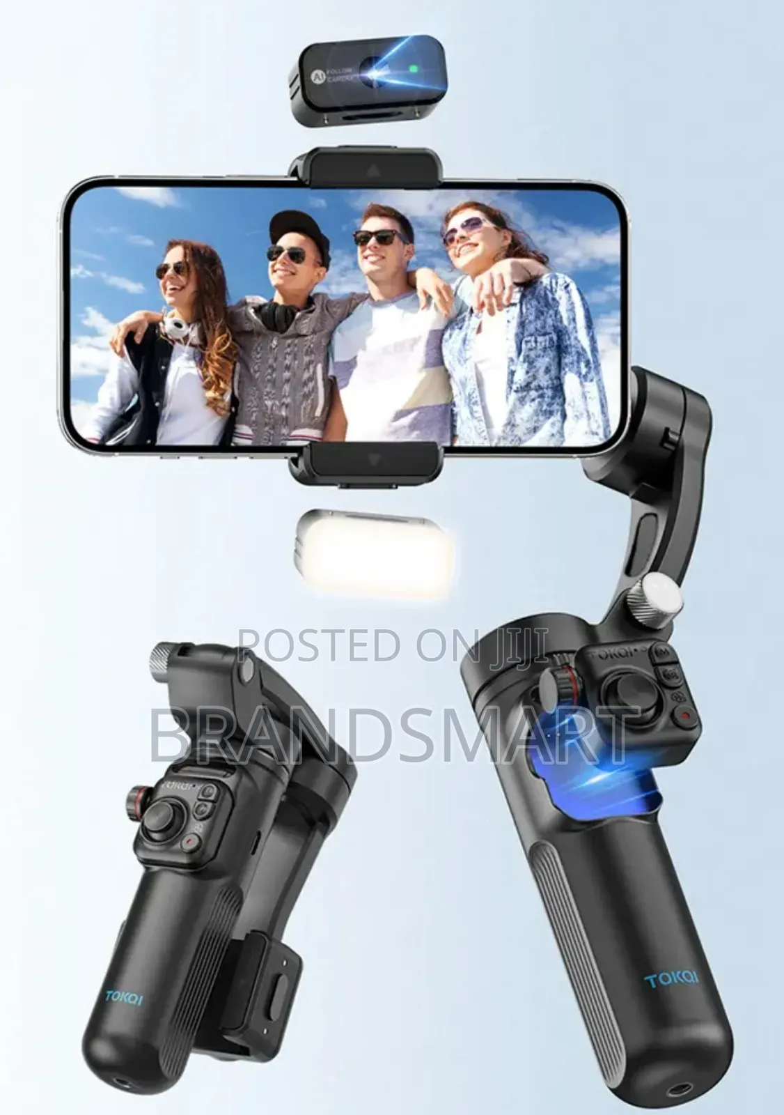 Ai Stabilzation 3 Axis Face Tracking Gimbal With Microphone