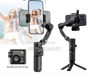 Ai Stabilzation 3 Axis Face Tracking Gimbal With Microphone