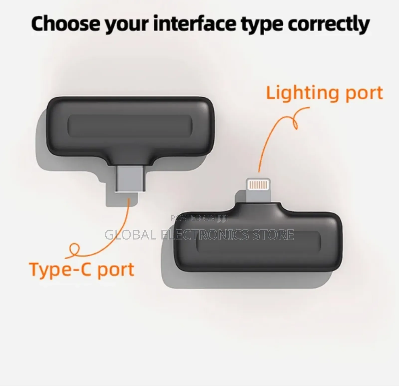 Wireless Microphone With Charging Case – Type-C (1:1)