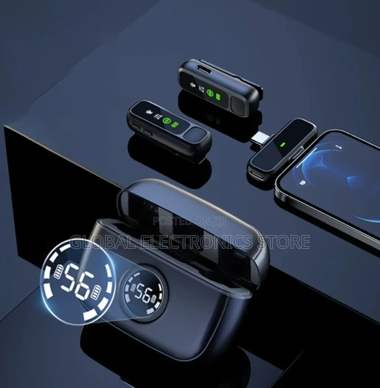 New 2.4g Technology Dual Extreme Noise Reduction Microphone