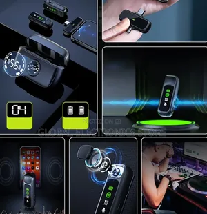 New 2.4g Technology Dual Extreme Noise Reduction Microphone