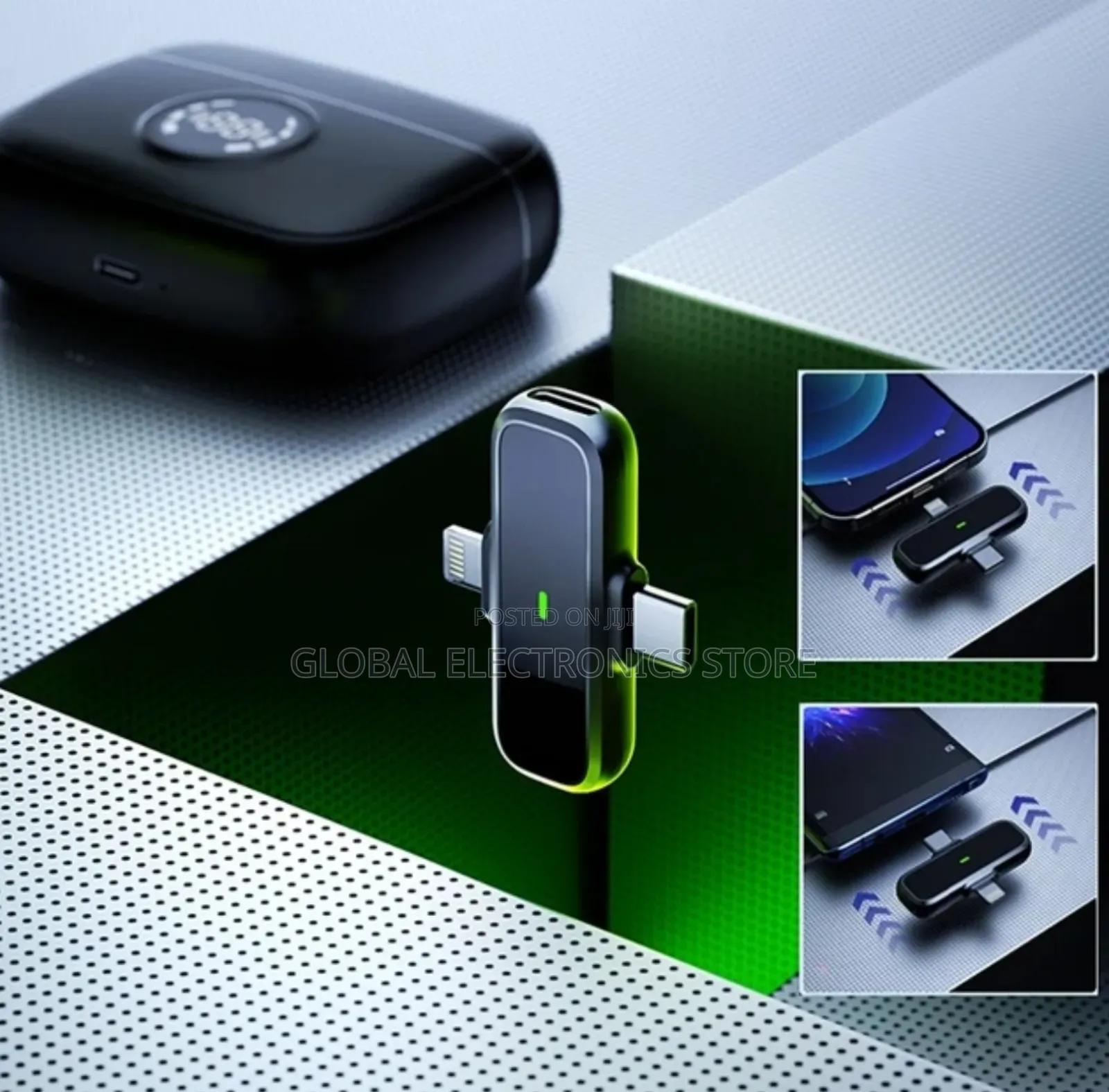 New 2.4g Technology Dual Extreme Noise Reduction Microphone