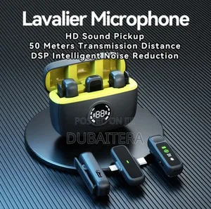 Photo - Lavalier Mic Hd Sound 50 Meter Intelligent Noise Reduction
