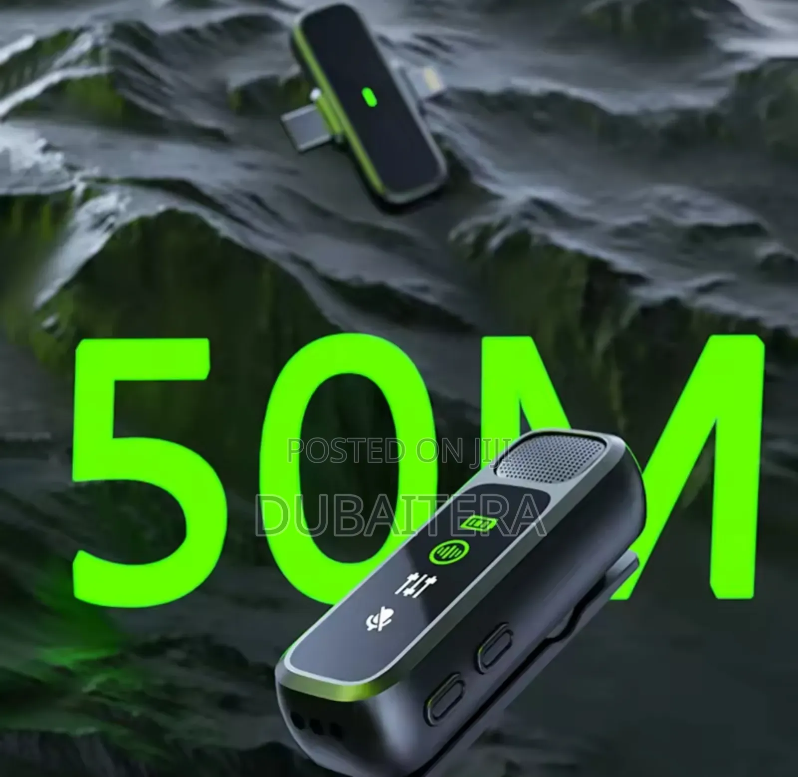 Lavalier Mic Hd Sound 50 Meter Intelligent Noise Reduction