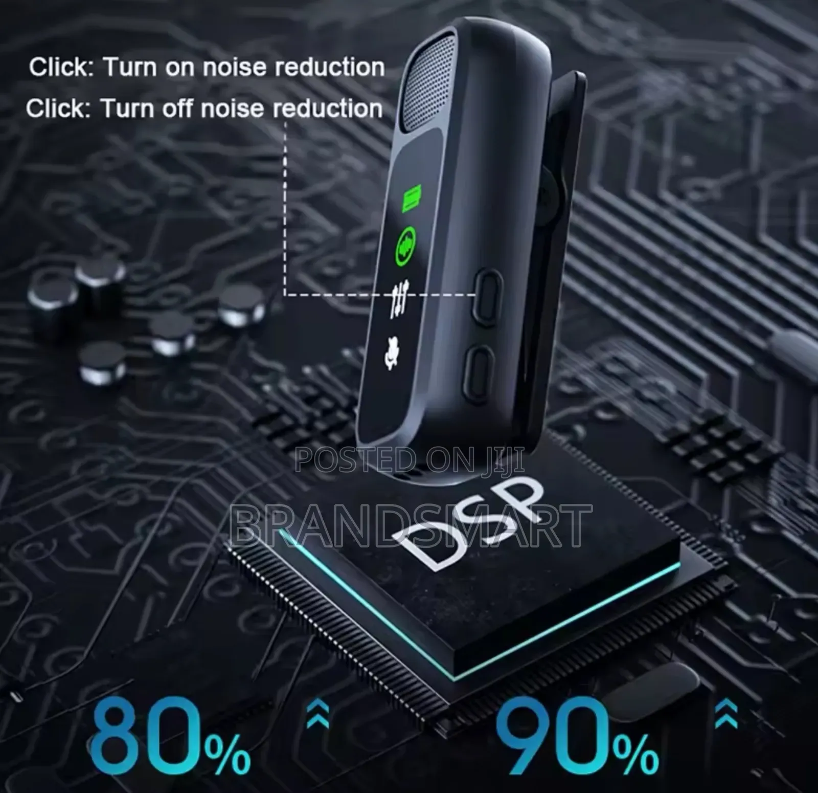 Onestep Noise Reduction Omni-Directional Dual Microphone Anc