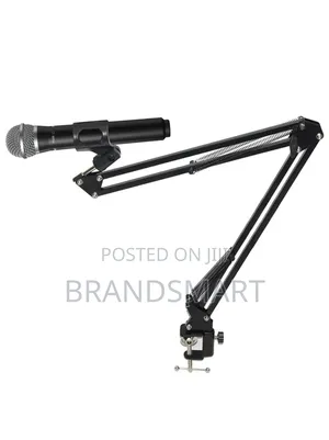 Photo - Professional Microphone Adjustable Boom Scissor Arm Stand