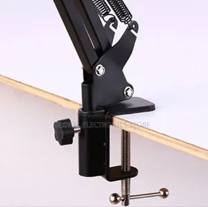 Flexible Desktop Microphone Adjustable Boom Scissorarm Stand