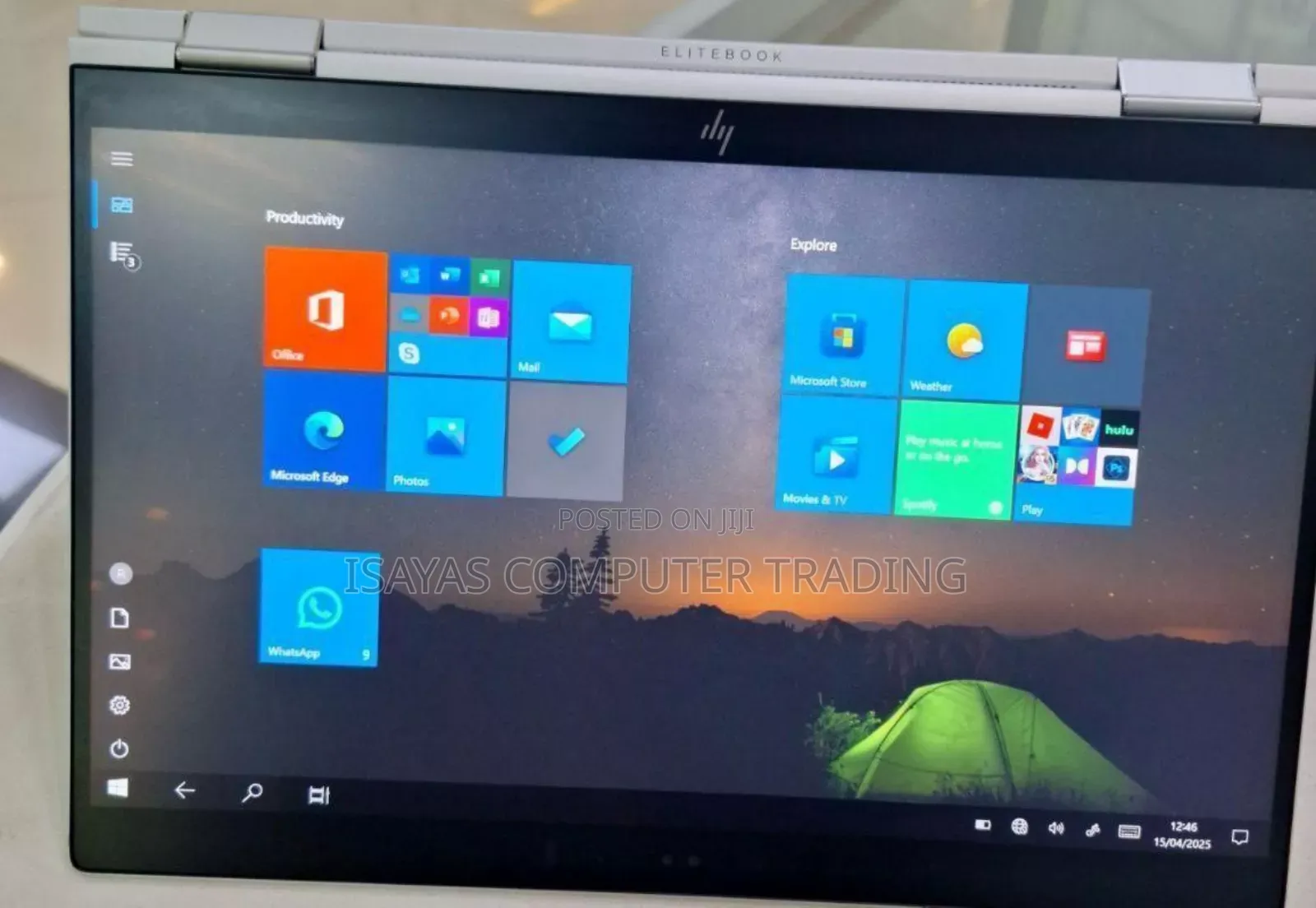 New Laptop HP EliteBook X360 1030 G3 8GB Intel Core I7 SSD 512GB