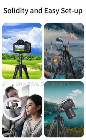 Travel-Ready Tripod( Foldable to 57.5cm)