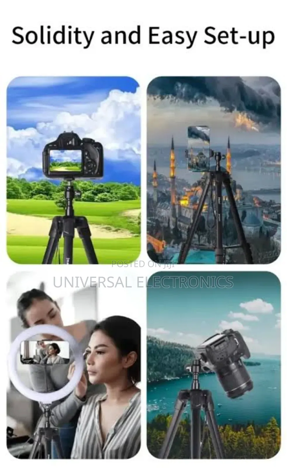 Travel-Ready Tripod( Foldable to 57.5cm)