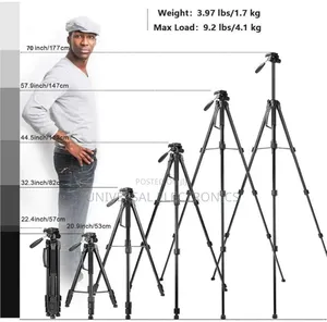 Brand New Panoramic Tripod(ለፎቶ እና ለቪዲዮ ቀረፃ ምቹ የሆነ)