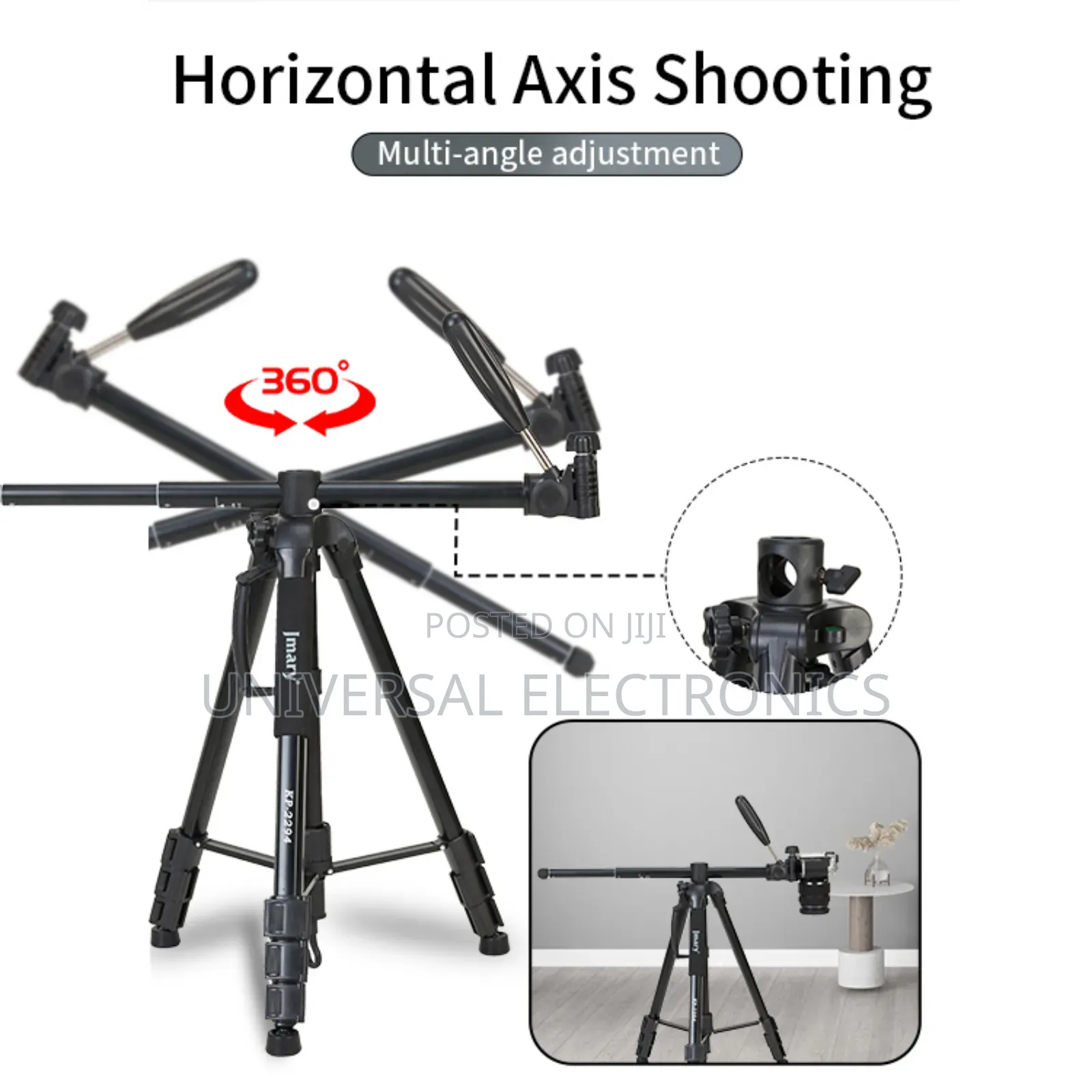 2-in-1 Tripod Monopod Combo – Built for Versatile Shoots!