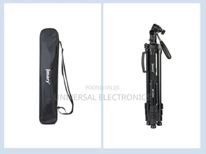 Photo - Outdoor-Ready Tripod – Sturdy Build With Anti-Slip Feet!