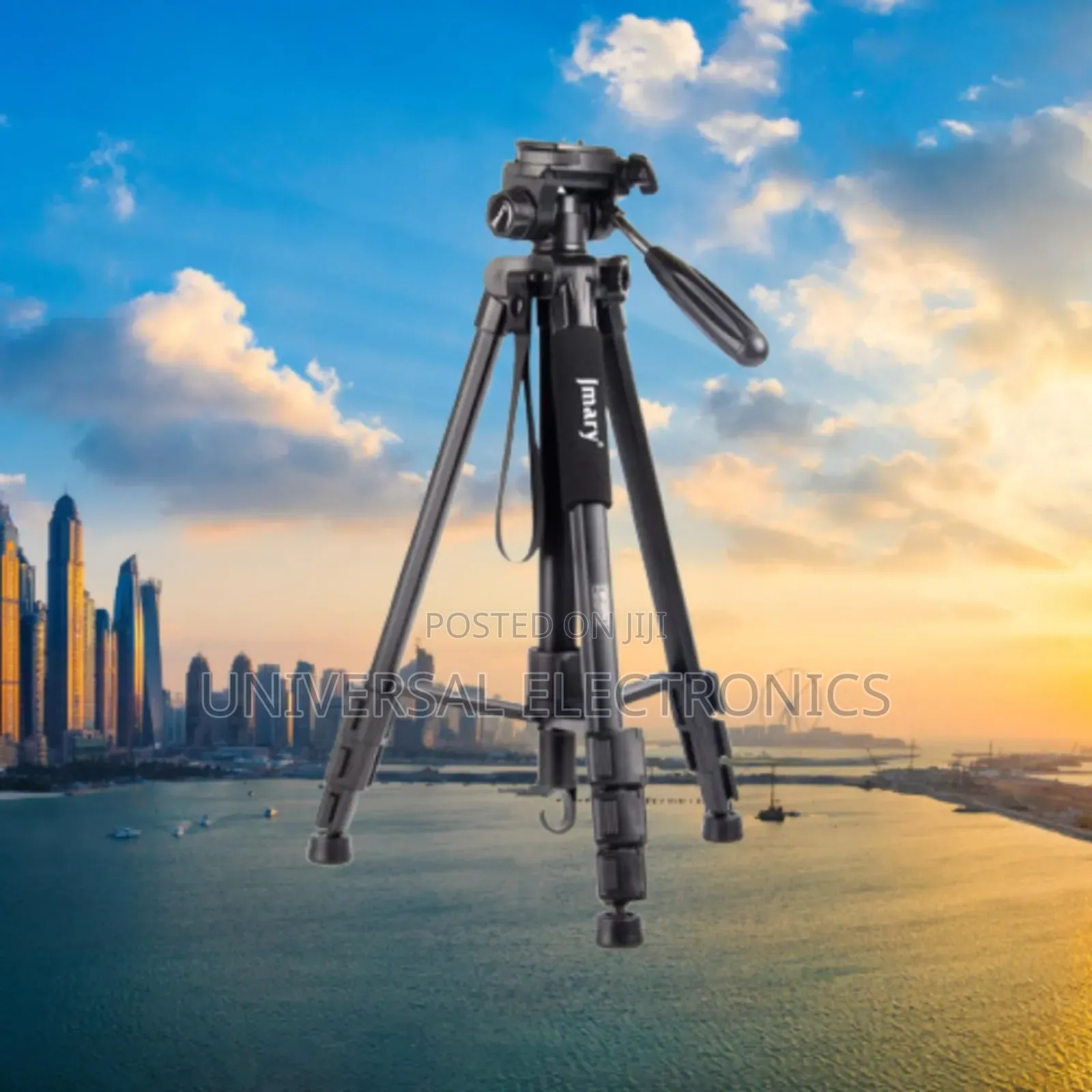 Fluid Pan Tilt Tripod – Ideal for Cinematic Recording!