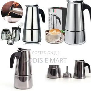 Photo - Italy Stainless Steel Espresso Maker