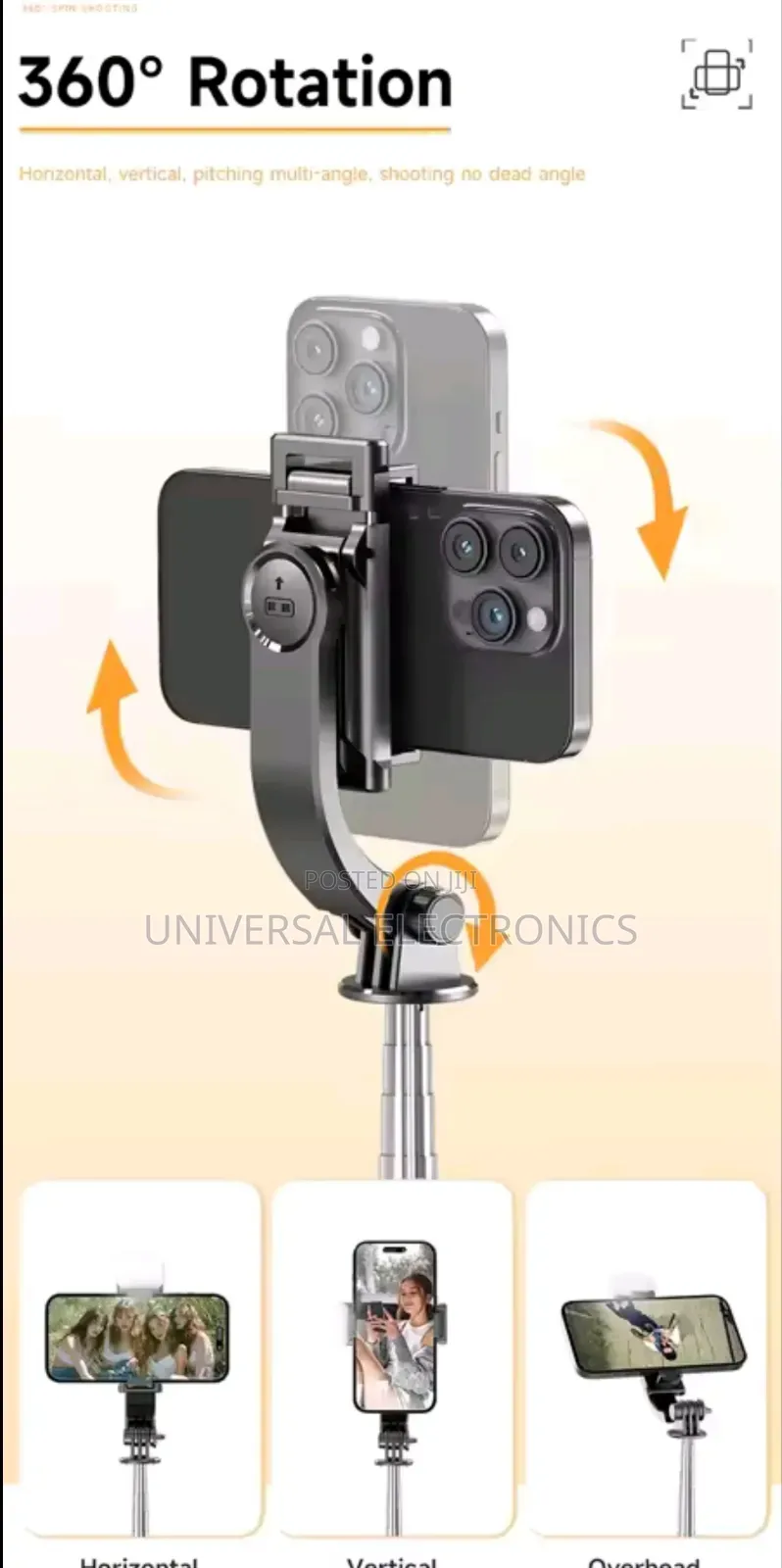 Lighted Selfie Stick Tripod for Tiktok, Vlogging Shows!