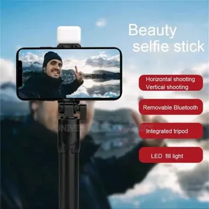 Lighted Selfie Stick Tripod for Tiktok, Vlogging Shows!