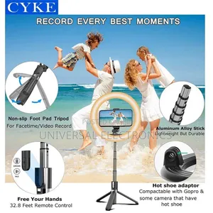 Wireless Tripod Selfie With Fill Light – Vlog, Snap, Go!