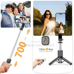 Wireless Tripod Selfie With Fill Light – Vlog, Snap, Go!