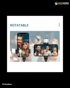 3-in-1 Tripod Selfi Stick With Fill Light Bluetooth Remote!