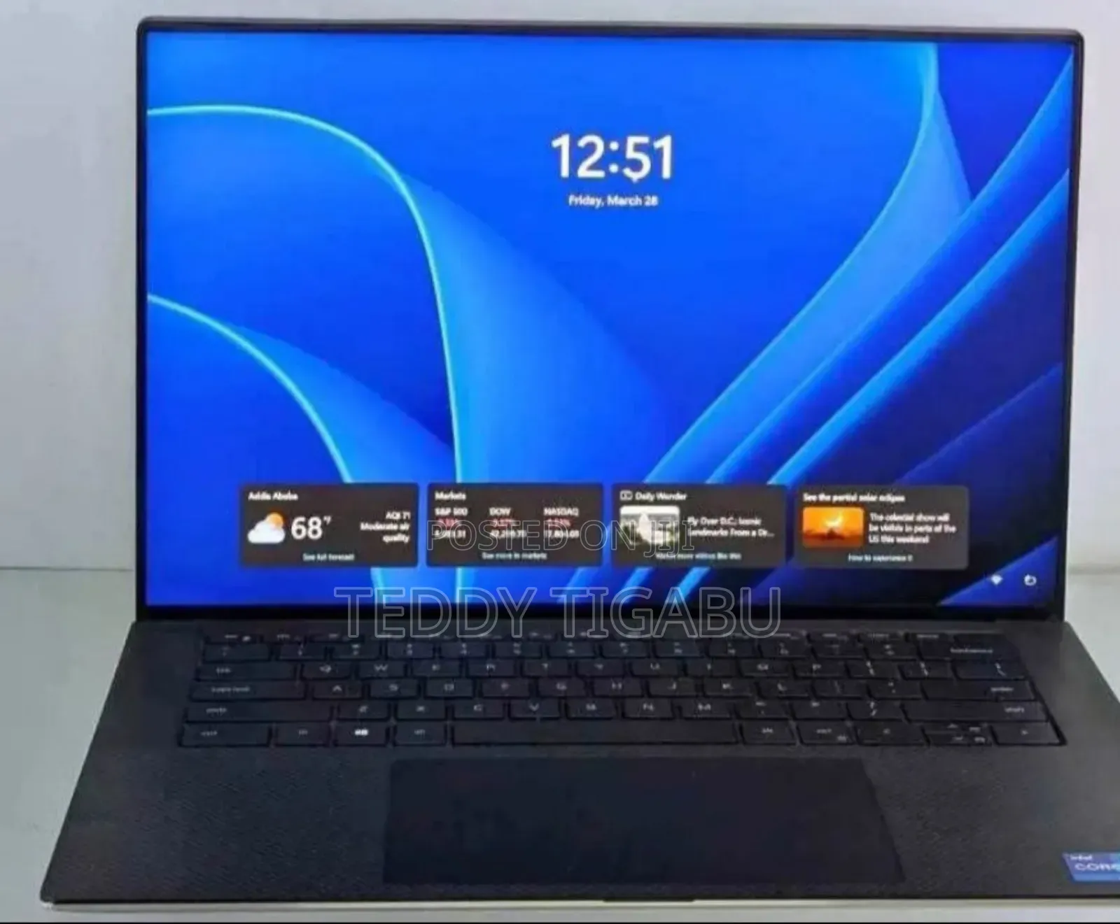 New Laptop Dell XPS 15 32GB Intel Core I7 SSD 1T