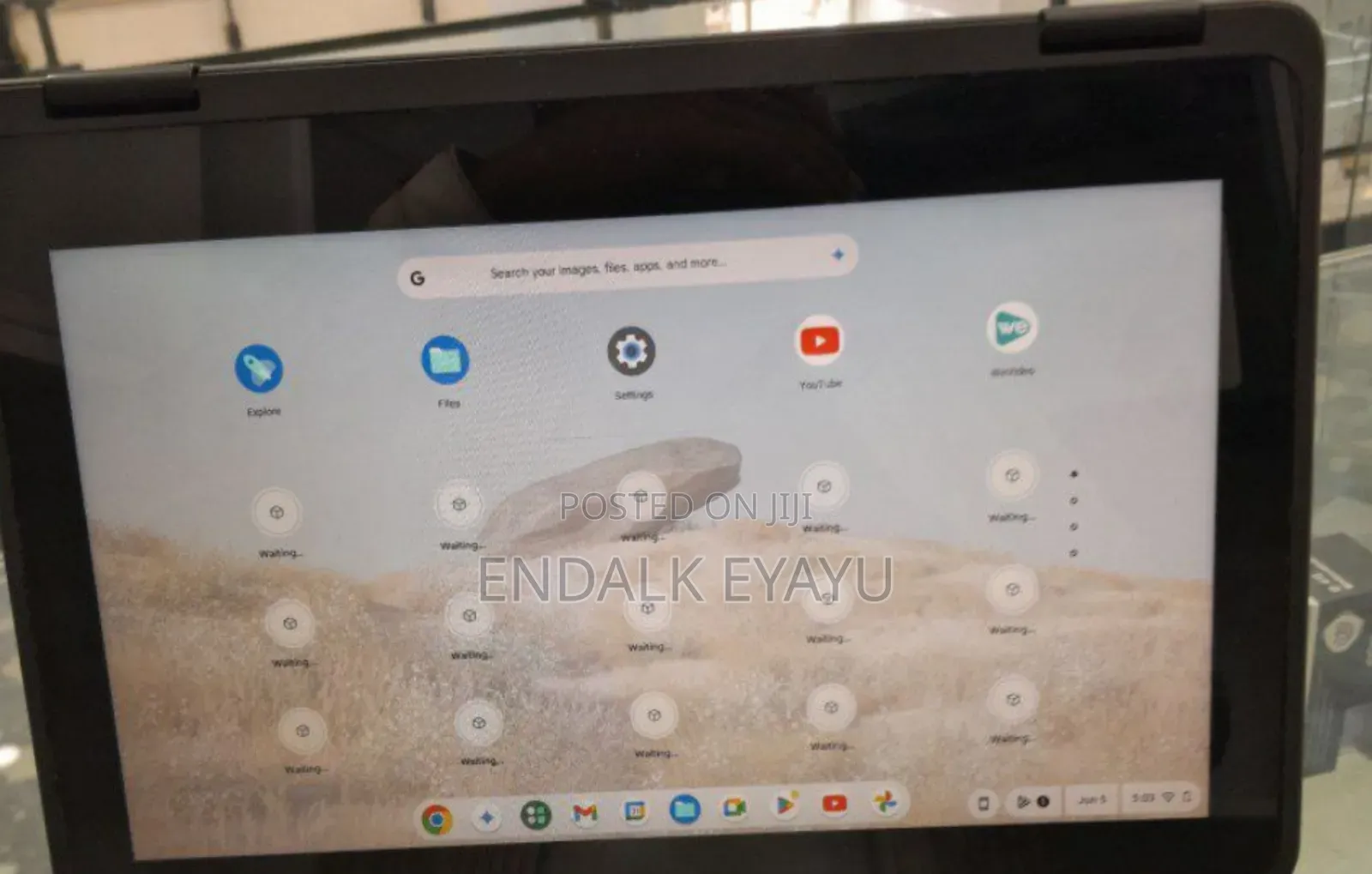 New Laptop Dell 8GB Intel Celeron SSD 60GB